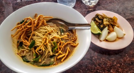 Traditional Northern Thai Noodle Dish